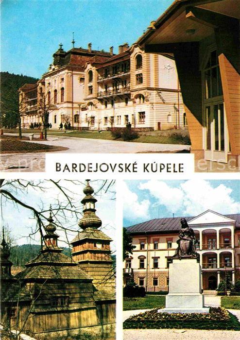 Bardejovske Kupele Dom Zborov Dreveny pravoslavny kostolik