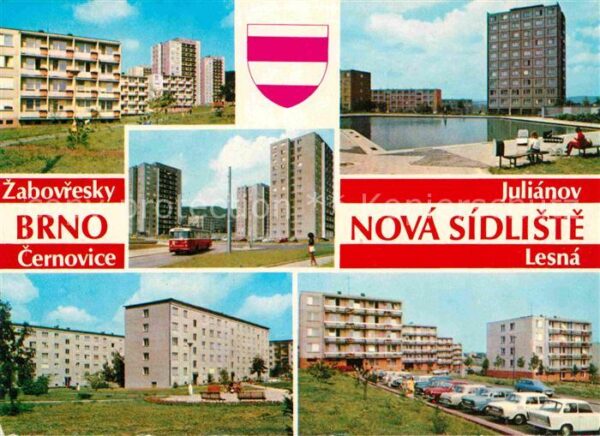 Brno Bruenn Zabovrsky Julianov Cernovice Lesna
