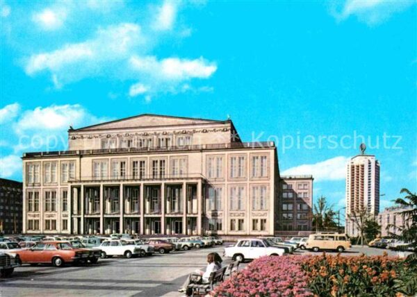 Leipzig Opernhaus am Karl Marx Platz