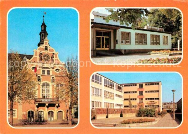 Arnstadt Ilm Rathaus Kulturhaus RTF Polytech Obersch