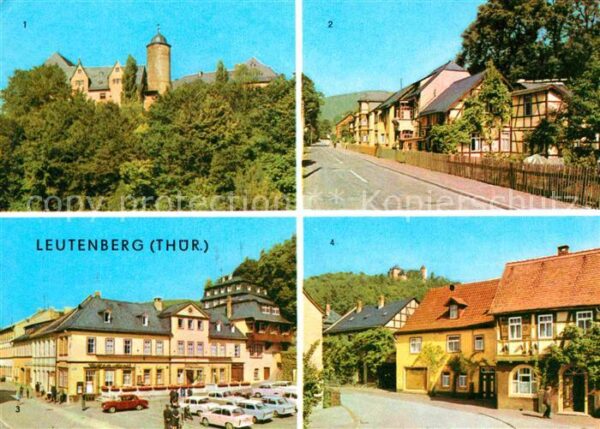 Leutenberg Thueringen Friedensburg Wurzbacher Strasse Markt H