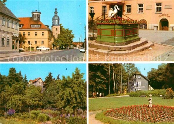 Langewiesen Thälmann Str Der Schwan Karl Zink Heim