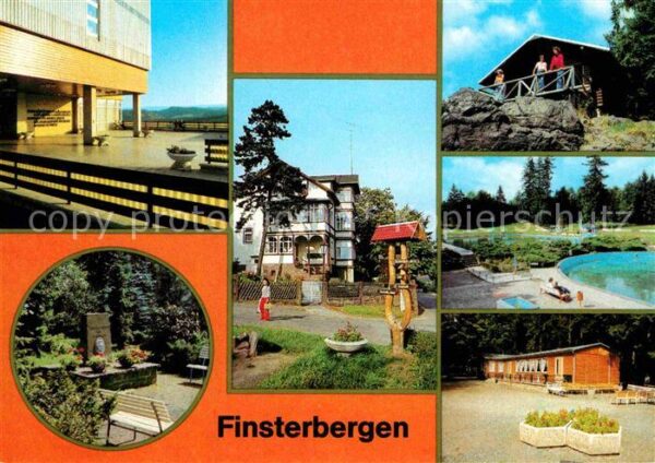 Finsterbergen FDGB Erholungsheim Wilhelm Pieck VdN Ku