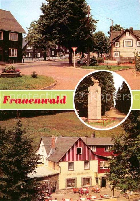 Frauenwald Thueringen PdF Monument Waldgaststätte Fraubachmüh