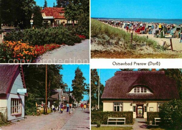 Prerow Ostseebad Cafe Strandeck Strand Strasse Rat der G
