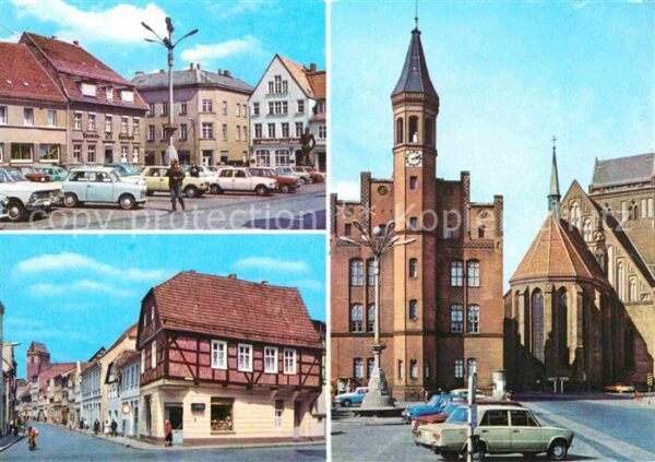 Perleberg Grosser Markt Bäckerstrasse Rathaus