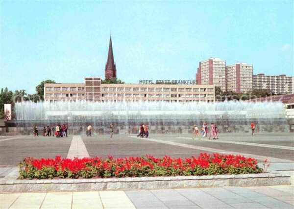 Frankfurt Oder Karl Marx Strasse Hotel Stadt Frankfurt