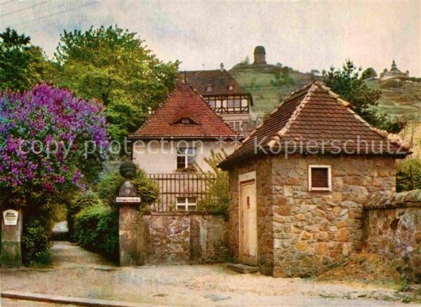 Radebeul Aufgang zum Schloss Hoflössnitz