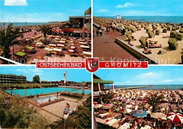 Groemitz Ostseebad Strandpartien Schwimmbad