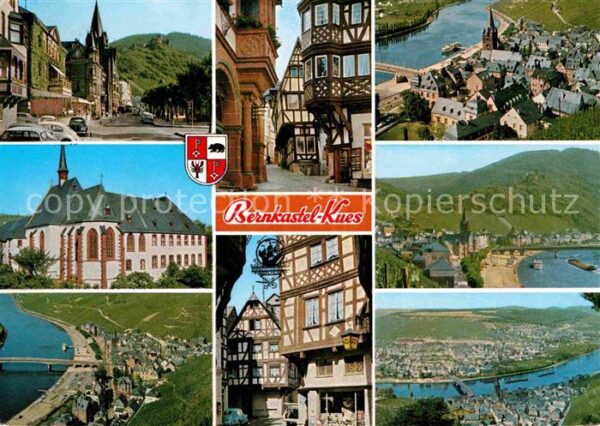 Bernkastel-Kues Burgruine Landshut Fliegeraufnahme Kirc