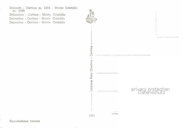 Cortina d Ampezzo mit Monte Cristallo – Bild 2