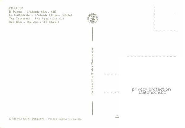 Cefalu Der Dom Die Apsis – Bild 2