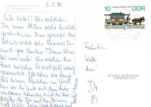Stolberg Harz Schloss FDGB Erholungsheim Comenius Kir – Bild 2