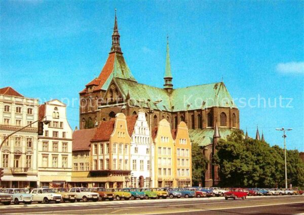 Rostock Ernst Thälmann Platz Kirche
