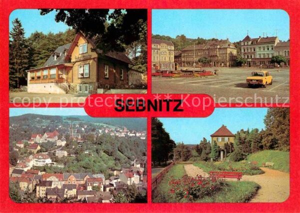 Sebnitz Gaststätte Finkenbaude Aug Bebel Platz