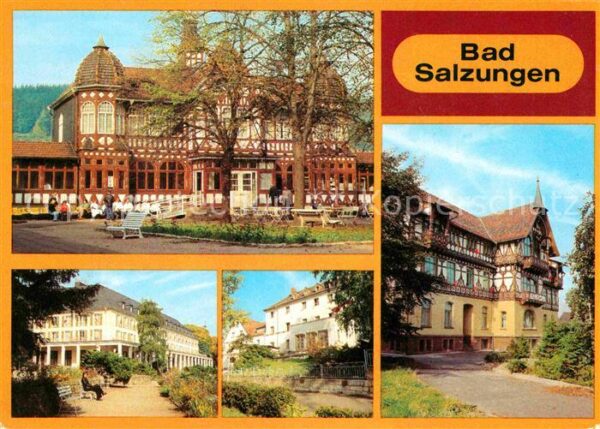 Bad Salzungen Kurhaus Sanatorium Christoph Wilhelm Hu