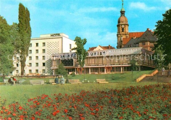 Suhl Thueringer Wald Hotel Thüringen Tourist Kirche