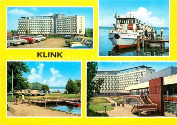 Klink Waren FDGB Erholungsheim Herbert Warnke Innen