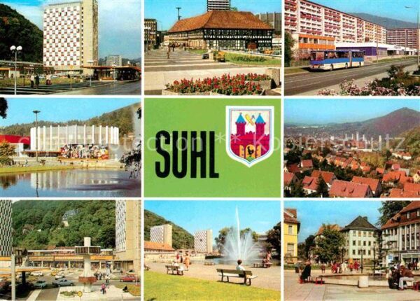 Suhl Thueringer Wald Wilh Pieck Str Waffenmuseum Strasse der