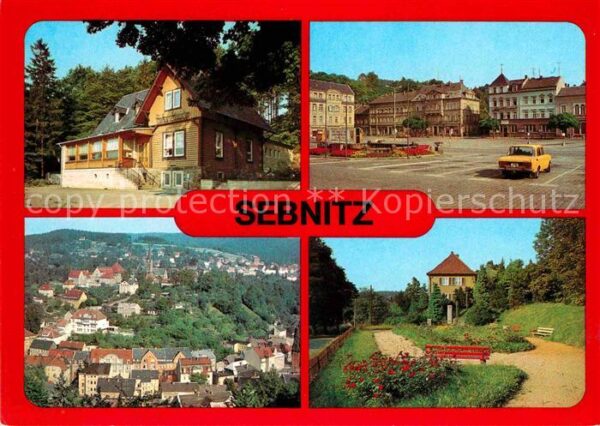 Sebnitz Gaststätte Finkenbaude Aug Bebel Platz