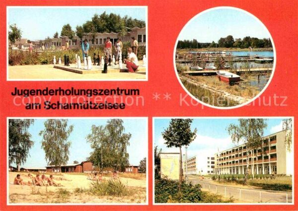 Wendisch Rietz Scharmützelsee Freizeitfläche Bootshafe