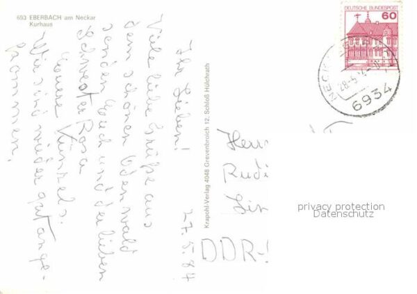 Eberbach Neckar Kurhaus – Bild 2