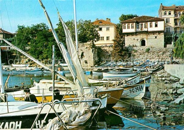 Nessebar Nessebyr Nessebre Bootshafen