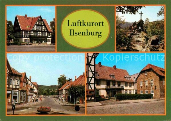 Ilsenburg Harz Hirsch Apotheke Ilsestein Thälmannstras