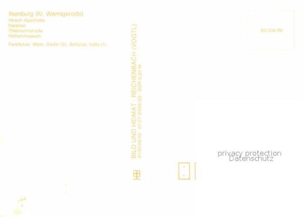 Ilsenburg Harz Hirsch Apotheke Ilsestein Thälmannstras – Bild 2