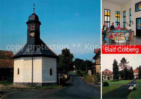 Bad Colberg-Heldburg Kapelle Trinkbrunnen Park