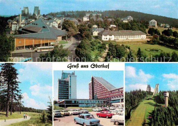 Oberhof Thueringen FDGB Erholungsheim Am Rennsteig Hotel P