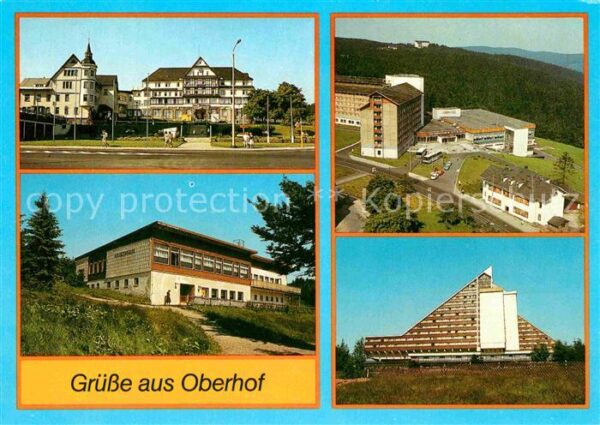 Oberhof Thueringen Hotel Ernst Thälmann FDGB Erholungsheim
