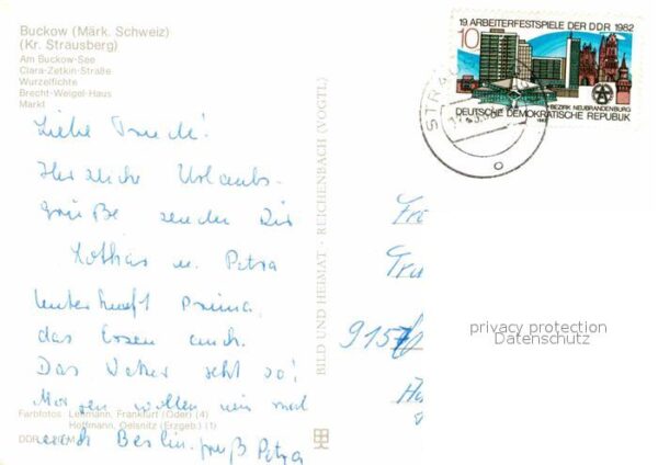 Buckow Maerkische Schweiz Buckow See Clara Zetkin Strasse Wurzelf – Bild 2