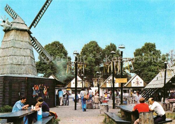 Koepenick Mecklenburger Dorf Windmühle