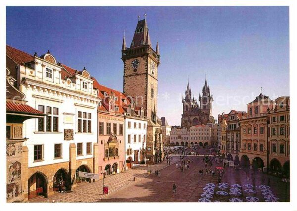 Praha Prahy Prague Staromestske Namesti