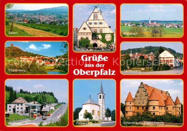 Oberpfalz Eslarn Weiden Moosbach Flossenburg Tann