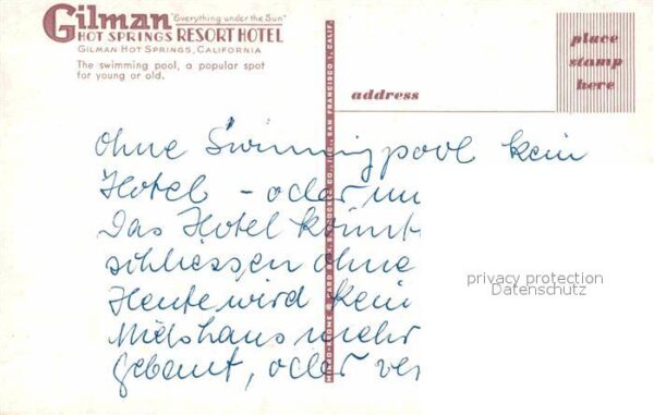 California Hot Springs Gilman Resort Hotel Swimming pool – Bild 2