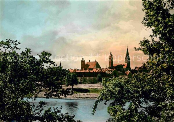 Ingolstadt Donau Altstadtblick
