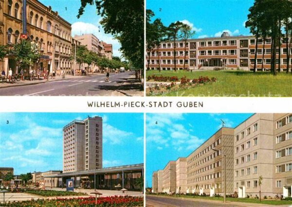 Guben Wilh Pieck Str Obersprucke Schule Hochh