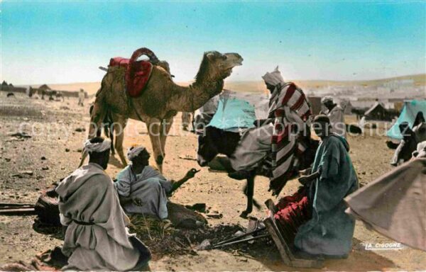 Scenes et Types Nr. 9500205 Un Forgeron Kamel Esel