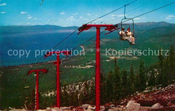 Sessellift Lake Tahoe Heavenly Valley Ski Lift