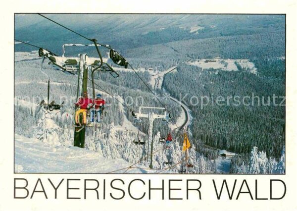 Sessellift Grosser Arber Brennes Osser Zwercheck