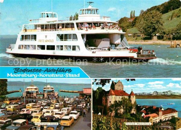 Faehre Ferry Bac Traghetto-- Bodensee-Autofähre Fritz Arnold Fährhaf