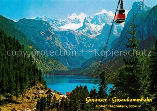 Seilbahn Gosaukamm Gosausee Hoher Dachstein
