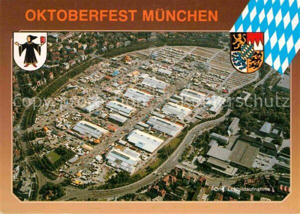 Oktoberfest München Fliegeraufnahme