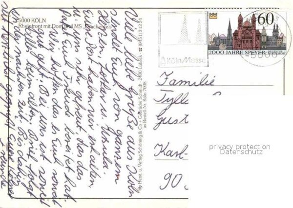Motorschiffe MS Drachenfels Köln Rheinfront Dom – Bild 2