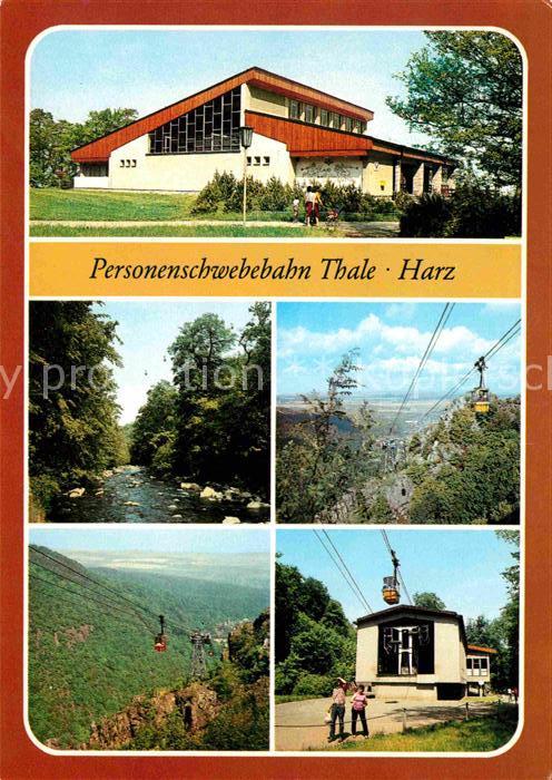 Seilbahn Thale Harz Bergstation Bodetal