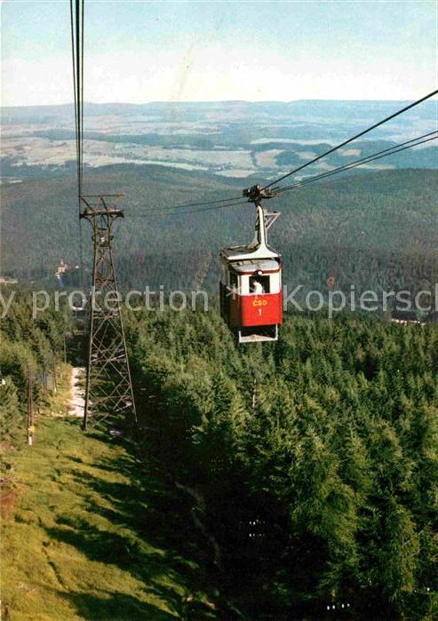 Seilbahn Krkonose Jaske Lazne Lanovka na Cernou