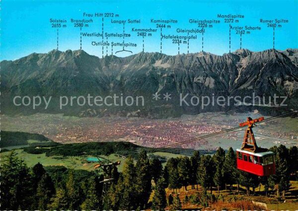 Seilbahn Patscherkofel Innsbruck Nordkette
