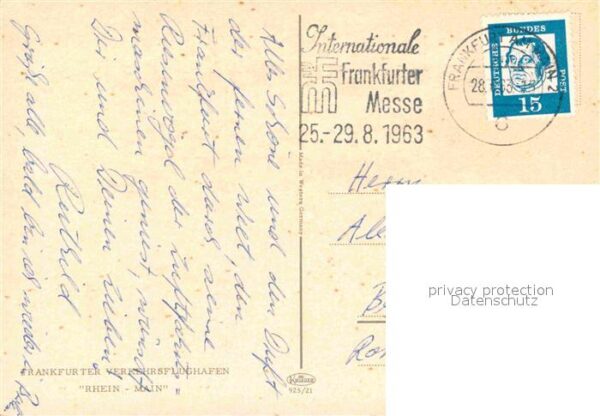Flugzeuge Zivil Pan American Flughafen Rhein-Main Frank – Bild 2